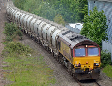 66193 with
Castle Cement Freight