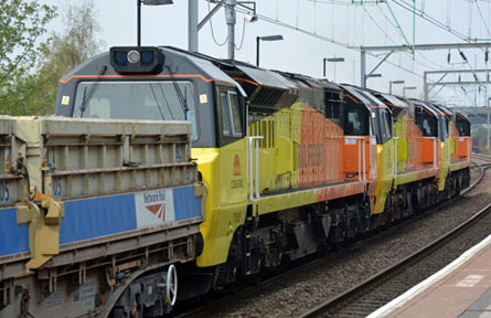 70804, 70801
& 70805 Colas Rail Freight