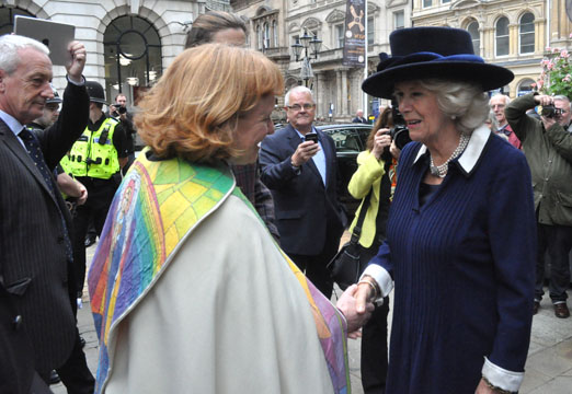 HRH Duchess of Cornwall and The Very Revd Catherine
Ogle, Dean of Birmingham