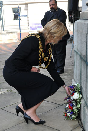 Lord Mayor of
        Birmingham Councillor Anita Ward