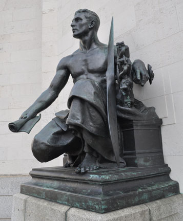 RAF Statue, Hall of
        Memory, Birmingham