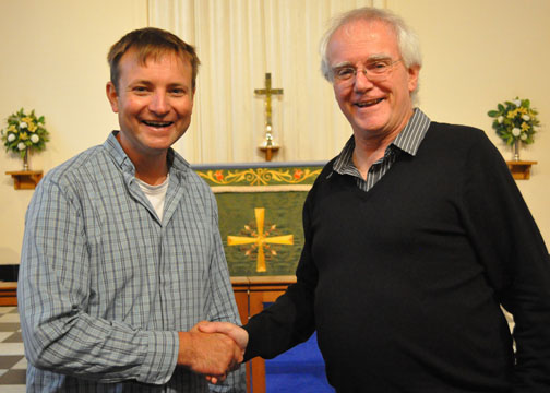 Rev Andrew Alden
        & Roger Jones