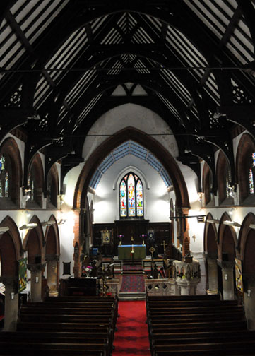 St
Cyprian's Church interior