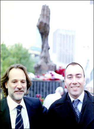 Sculptor -
            Lorenzo Quinn